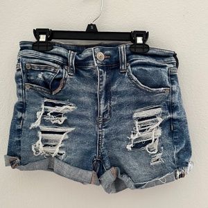 American Eagle Denim Jean Shorts Size 4